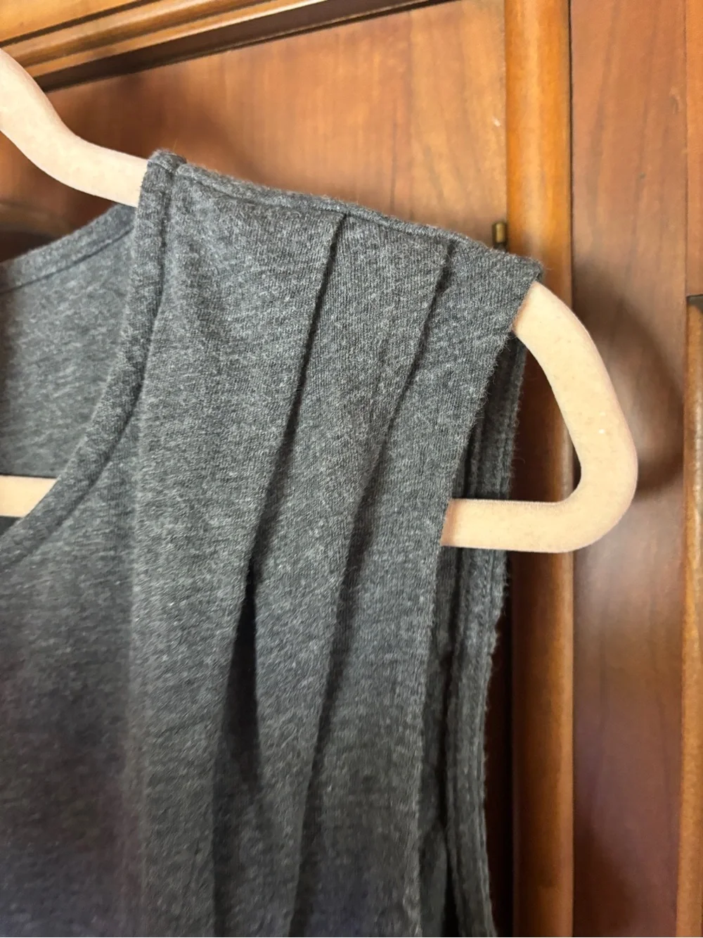 j. crew charcoal gray asymmetrical mini dress size s 90s grunge minimalist